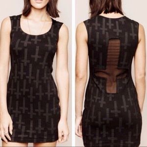 3/$20 - Drop Dead Black Cross Dress